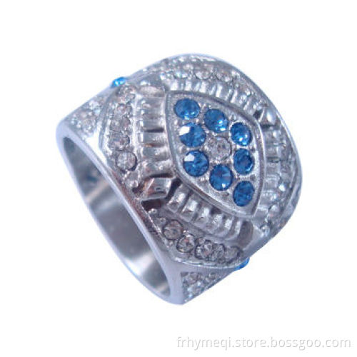 Fancy Ring with Color Rhinestone, OEM and ODM Orders Welcomed